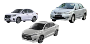 Dzire-Amaze-Etios-8 Hrs - 80 KM Car Rental In Indore